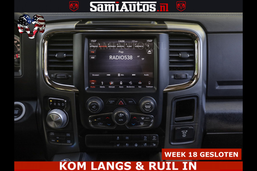 Dodge Ram HULK | BTW VRIJ MARGE | 5.7 V8 4x4 | SPORT | TOP STAAT | OPEN UITLAAT KLEP | WIDE BODY | DUBBELE CABINE | 5 PERSOONS |