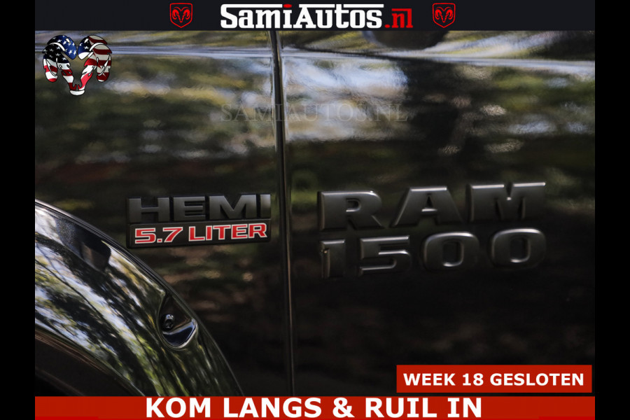 Dodge Ram HULK | BTW VRIJ MARGE | 5.7 V8 4x4 | SPORT | TOP STAAT | OPEN UITLAAT KLEP | WIDE BODY | DUBBELE CABINE | 5 PERSOONS |