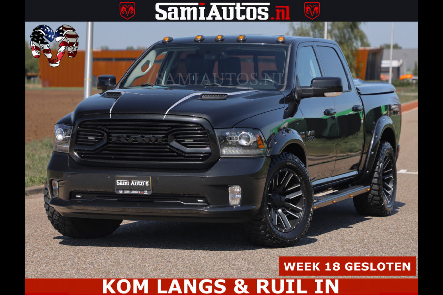 Dodge Ram HULK | BTW VRIJ MARGE | 5.7 V8 4x4 | SPORT | TOP STAAT | OPEN UITLAAT KLEP | WIDE BODY | DUBBELE CABINE | 5 PERSOONS |