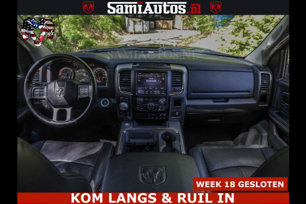 Dodge Ram HULK | BTW VRIJ MARGE | 5.7 V8 4x4 | SPORT | TOP STAAT | OPEN UITLAAT KLEP | WIDE BODY | DUBBELE CABINE | 5 PERSOONS |
