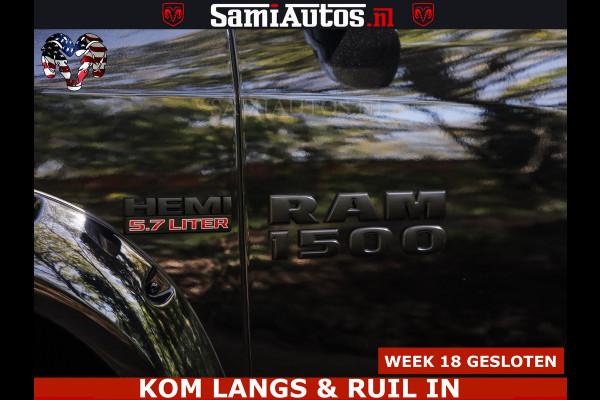 Dodge Ram HULK | BTW VRIJ MARGE | 5.7 V8 4x4 | SPORT | TOP STAAT | OPEN UITLAAT KLEP | WIDE BODY | DUBBELE CABINE | 5 PERSOONS |