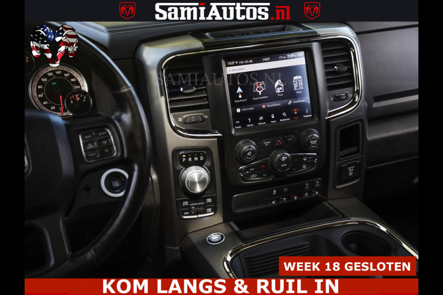 Dodge Ram HULK | BTW VRIJ MARGE | 5.7 V8 4x4 | SPORT | TOP STAAT | OPEN UITLAAT KLEP | WIDE BODY | DUBBELE CABINE | 5 PERSOONS |