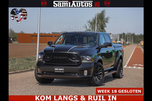 Dodge Ram HULK | BTW VRIJ MARGE | 5.7 V8 4x4 | SPORT | TOP STAAT | OPEN UITLAAT KLEP | WIDE BODY | DUBBELE CABINE | 5 PERSOONS |