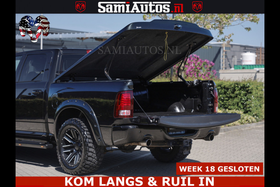 Dodge Ram HULK | BTW VRIJ MARGE | 5.7 V8 4x4 | SPORT | TOP STAAT | OPEN UITLAAT KLEP | WIDE BODY | DUBBELE CABINE | 5 PERSOONS |