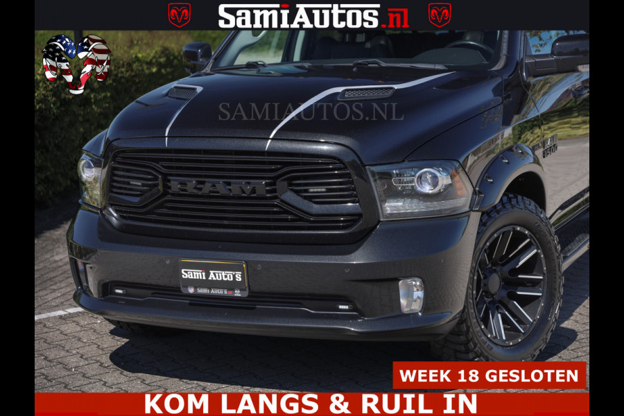 Dodge Ram HULK | BTW VRIJ MARGE | 5.7 V8 4x4 | SPORT | TOP STAAT | OPEN UITLAAT KLEP | WIDE BODY | DUBBELE CABINE | 5 PERSOONS |