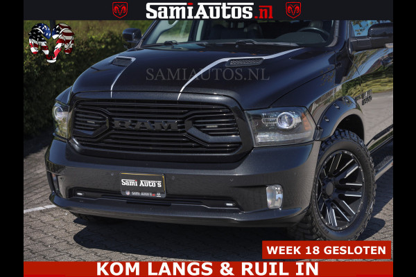 Dodge Ram HULK | BTW VRIJ MARGE | 5.7 V8 4x4 | SPORT | TOP STAAT | OPEN UITLAAT KLEP | WIDE BODY | DUBBELE CABINE | 5 PERSOONS |