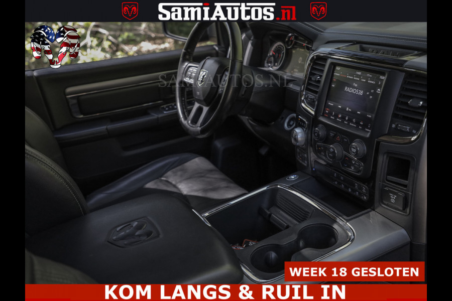 Dodge Ram HULK | BTW VRIJ MARGE | 5.7 V8 4x4 | SPORT | TOP STAAT | OPEN UITLAAT KLEP | WIDE BODY | DUBBELE CABINE | 5 PERSOONS |