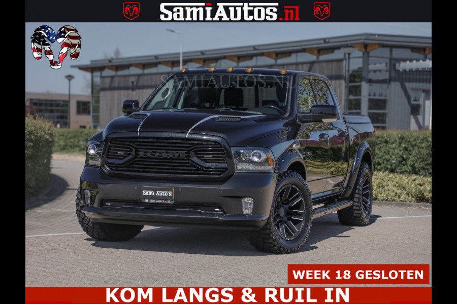 Dodge Ram HULK | BTW VRIJ MARGE | 5.7 V8 4x4 | SPORT | TOP STAAT | OPEN UITLAAT KLEP | WIDE BODY | DUBBELE CABINE | 5 PERSOONS |