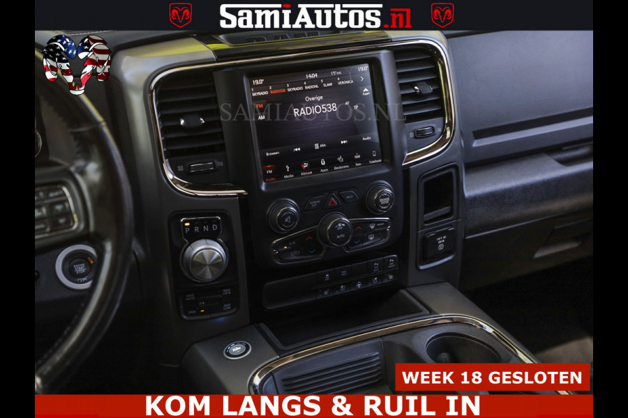 Dodge Ram HULK | BTW VRIJ MARGE | 5.7 V8 4x4 | SPORT | TOP STAAT | OPEN UITLAAT KLEP | WIDE BODY | DUBBELE CABINE | 5 PERSOONS |