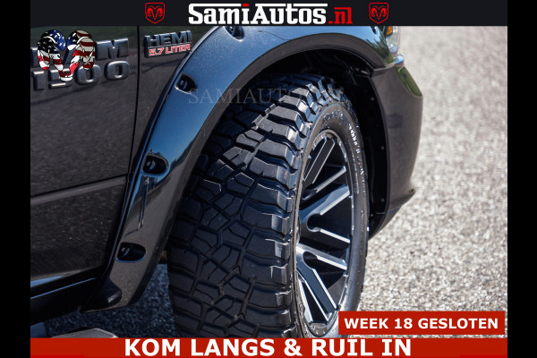 Dodge Ram HULK | BTW VRIJ MARGE | 5.7 V8 4x4 | SPORT | TOP STAAT | OPEN UITLAAT KLEP | WIDE BODY | DUBBELE CABINE | 5 PERSOONS |