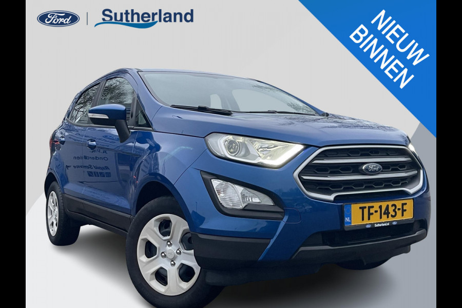 Ford EcoSport 1.0 EcoBoost Trend Essential 100pk | Airco | Bluetooth | 5 deurs | Reserveband |  Dealer onderhouden