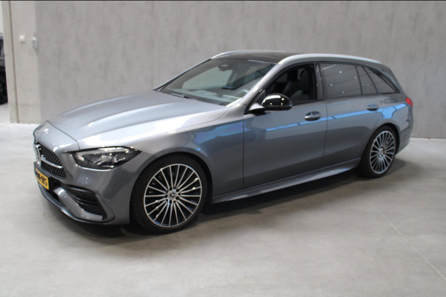 Mercedes-Benz C-Klasse Estate 200 Launch Edition AMG Line Panorama/Led/Night paket/19inch Amg Prijs is Rijklaar
