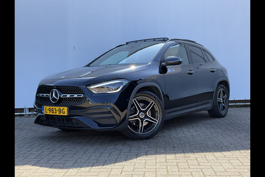 Mercedes-Benz GLA 200 164pk Solution AMG Memory Pano.dak Sfeerverl Hoogzitter Uitstraling!