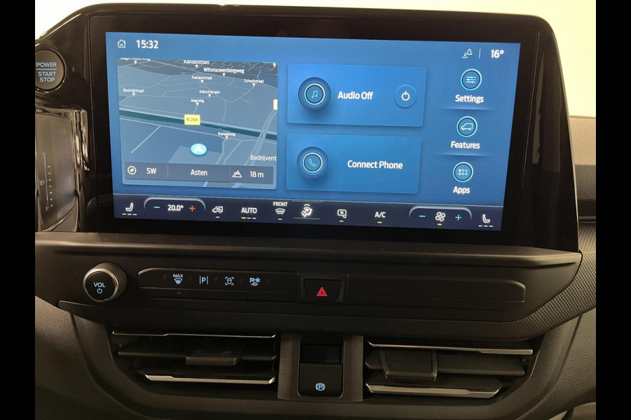 Ford Transit Custom 320 2.0 TDCI L2H1 Limited Automaat Dubbele Cabine Airco Navigatie Cruise control Trekhaak