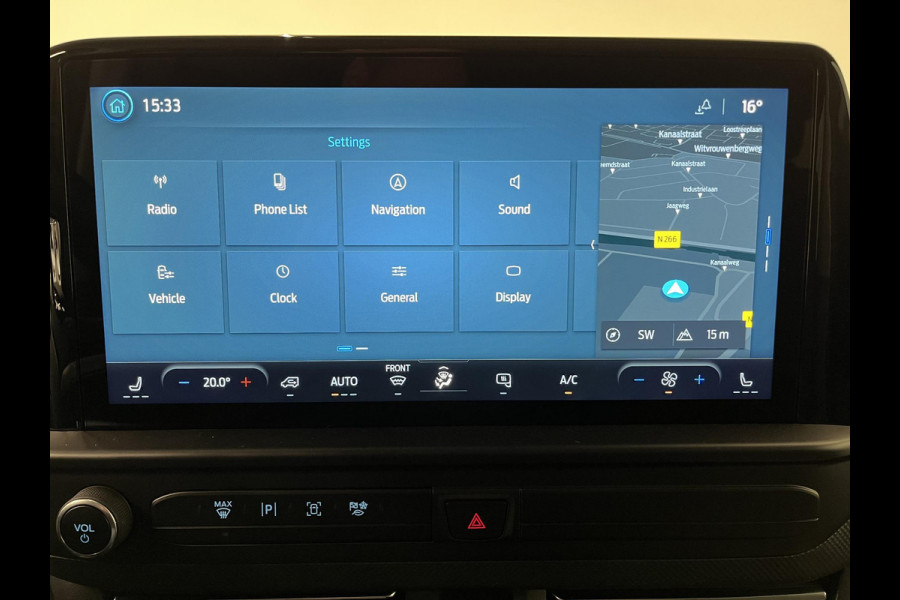 Ford Transit Custom 320 2.0 TDCI L2H1 Limited Automaat Dubbele Cabine Airco Navigatie Cruise control Trekhaak