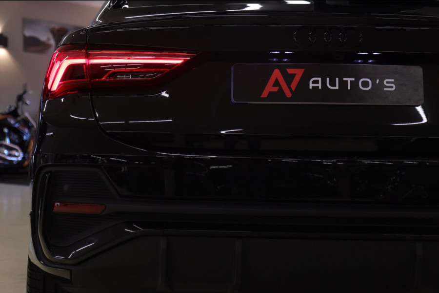 Audi Q3 Sportback 45 TFSI e S-Line PANO/SFEER/CAM/ACC/LANEASSIT/LEER/VOL