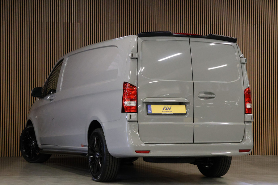 Mercedes-Benz Vito 116 CDI 163 PK Lang | BPM VRIJ | Multibeam LED | CarPlay | Camera | Dodehoek | MF Stuur | DAB | Climate control | 3-Zitter | Lederen bekleding | AV Edition