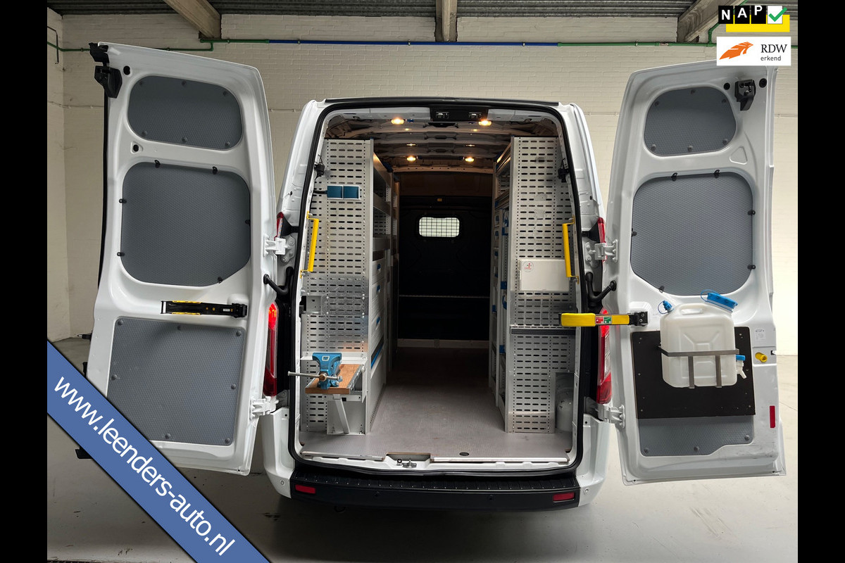 Ford Transit Custom SERVICEWAGEN LANG/ HOOG 320 2.0 TDCI EURO6 L2H2 TREND, SORTIMO INRICHTING ,V230 OMVORMER, RIJKLAARPRIJS