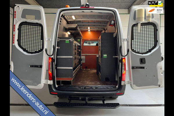 Mercedes-Benz Sprinter Automaat Servicewagen 314 2.2 CDI 140PK L2H2 euro6 BOTT, Victron V230, Standkachel Trekhaak RIJKLAARPRIJS