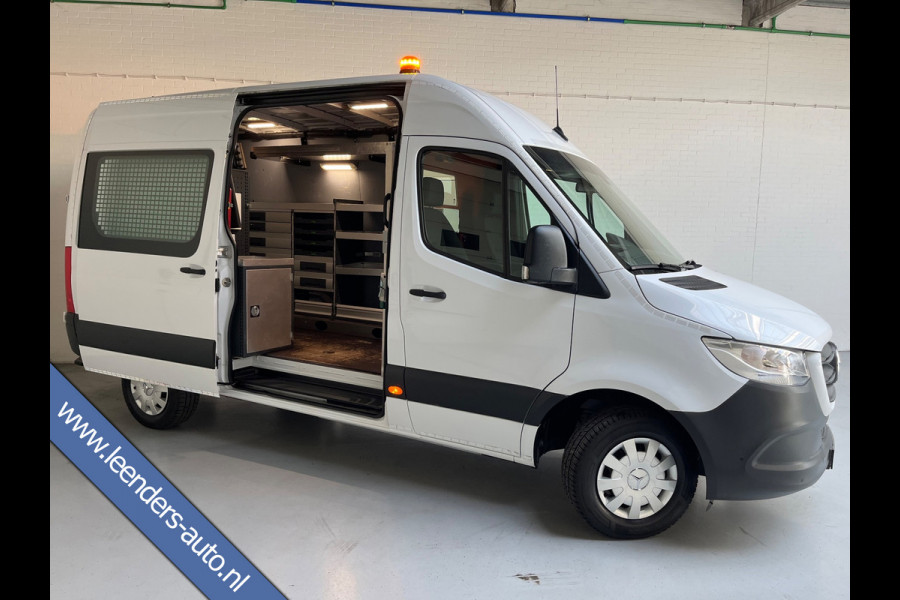 Mercedes-Benz Sprinter Automaat Servicewagen 314 2.2 CDI 140PK L2H2 euro6 BOTT, Victron V230, Standkachel Trekhaak RIJKLAARPRIJS