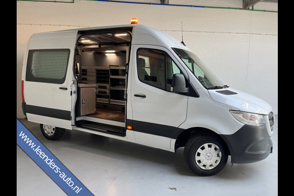Mercedes-Benz Sprinter Automaat Servicewagen 314 2.2 CDI 140PK L2H2 euro6 BOTT, Victron V230, Standkachel Trekhaak RIJKLAARPRIJS