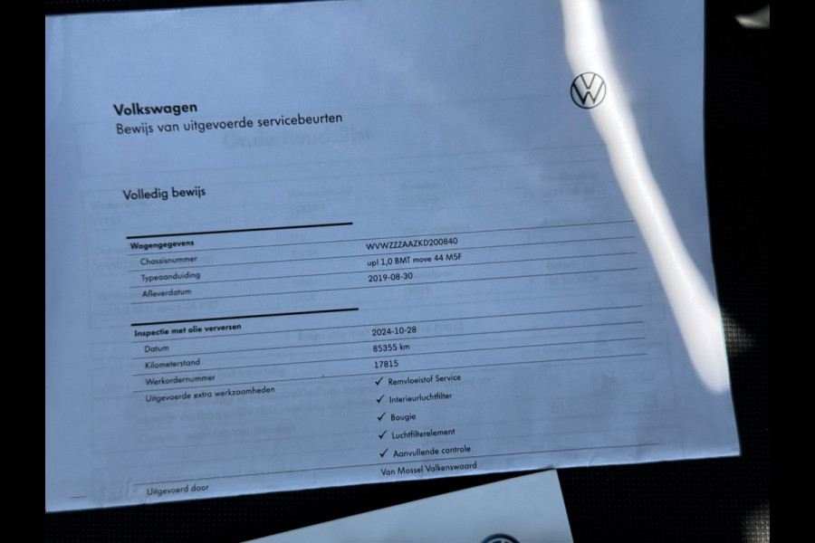 Volkswagen up! 1.0 BMT move up! 2019 WIT AIRCO Bleutooth NAP