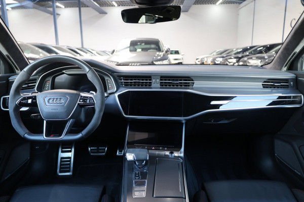 Audi RS6 Avant 4.0 TFSI quattro 600+PK BTW/KERAMISCH/SOFTCLOSE/VIRTUAL/B&O 3D/ACHTERASB/SFEER/PANO/22"/360 CAM/12 MND GARANTIE!