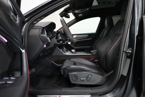 Audi RS6 Avant 4.0 TFSI quattro 600+PK BTW/KERAMISCH/SOFTCLOSE/VIRTUAL/B&O 3D/ACHTERASB/SFEER/PANO/22"/360 CAM/12 MND GARANTIE!