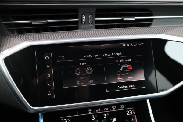 Audi RS6 Avant 4.0 TFSI quattro 600+PK BTW/KERAMISCH/SOFTCLOSE/VIRTUAL/B&O 3D/ACHTERASB/SFEER/PANO/22"/360 CAM/12 MND GARANTIE!