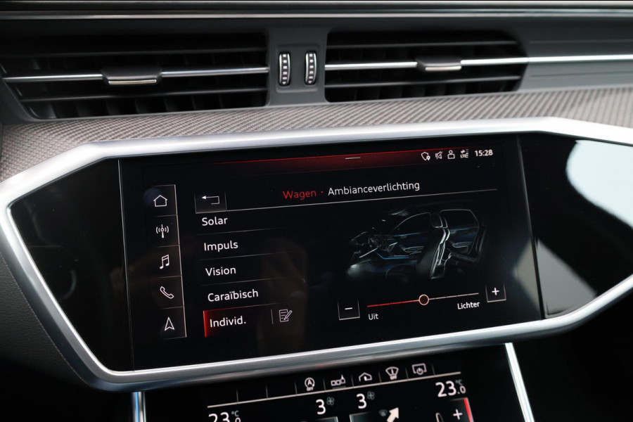 Audi RS6 Avant 4.0 TFSI quattro 600+PK BTW/KERAMISCH/SOFTCLOSE/VIRTUAL/B&O 3D/ACHTERASB/SFEER/PANO/22"/360 CAM/12 MND GARANTIE!