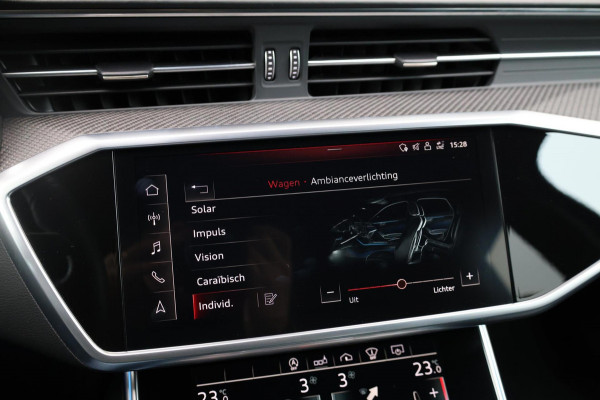 Audi RS6 Avant 4.0 TFSI quattro 600+PK BTW/KERAMISCH/SOFTCLOSE/VIRTUAL/B&O 3D/ACHTERASB/SFEER/PANO/22"/360 CAM/12 MND GARANTIE!