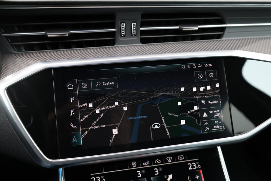 Audi RS6 Avant 4.0 TFSI quattro 600+PK BTW/KERAMISCH/SOFTCLOSE/VIRTUAL/B&O 3D/ACHTERASB/SFEER/PANO/22"/360 CAM/12 MND GARANTIE!