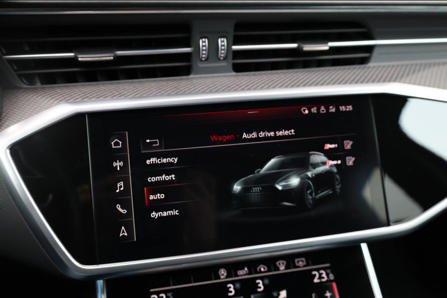 Audi RS6 Avant 4.0 TFSI quattro 600+PK BTW/KERAMISCH/SOFTCLOSE/VIRTUAL/B&O 3D/ACHTERASB/SFEER/PANO/22"/360 CAM/12 MND GARANTIE!