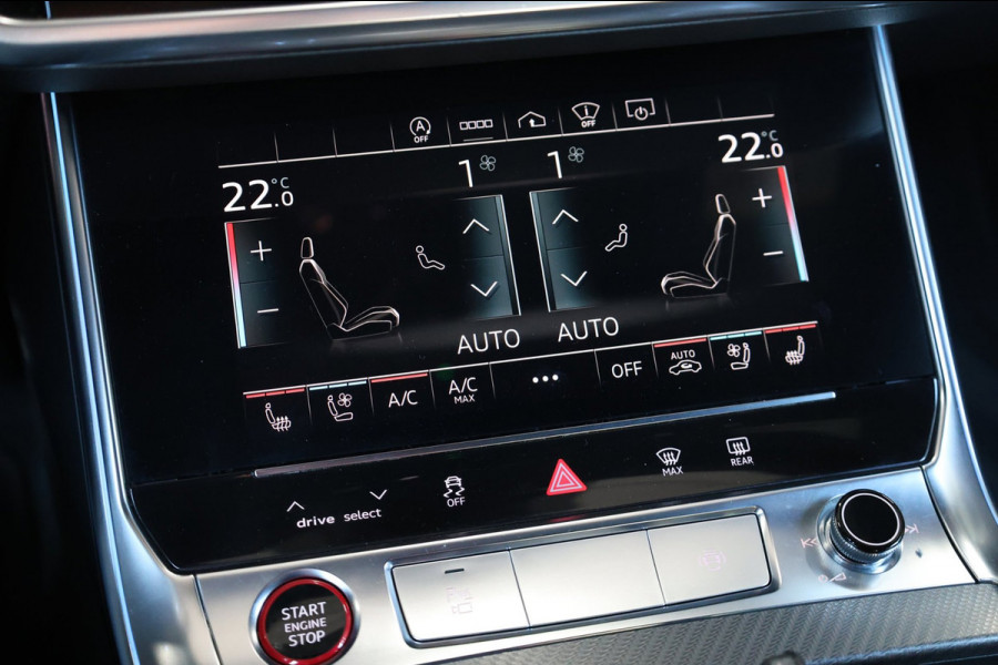 Audi RS6 Avant 4.0 TFSI quattro 600+PK BTW/KERAMISCH/SOFTCLOSE/VIRTUAL/B&O 3D/ACHTERASB/SFEER/PANO/22"/360 CAM/12 MND GARANTIE!