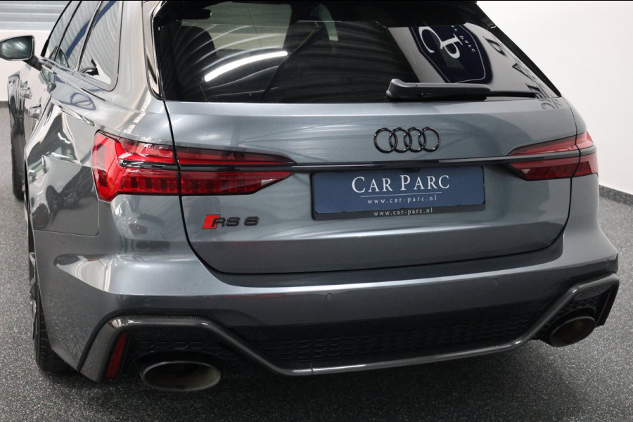 Audi RS6 Avant 4.0 TFSI quattro 600+PK BTW/KERAMISCH/SOFTCLOSE/VIRTUAL/B&O 3D/ACHTERASB/SFEER/PANO/22"/360 CAM/12 MND GARANTIE!