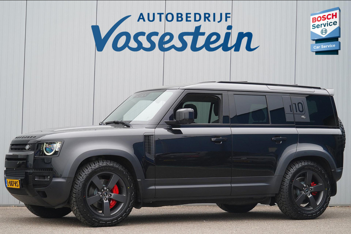 Land Rover Defender 110 3.0 P400 110 First Edition / Incl. BTW / Schuifdak / Elek. Trekhaak / 360 Camera / Meridian Sound