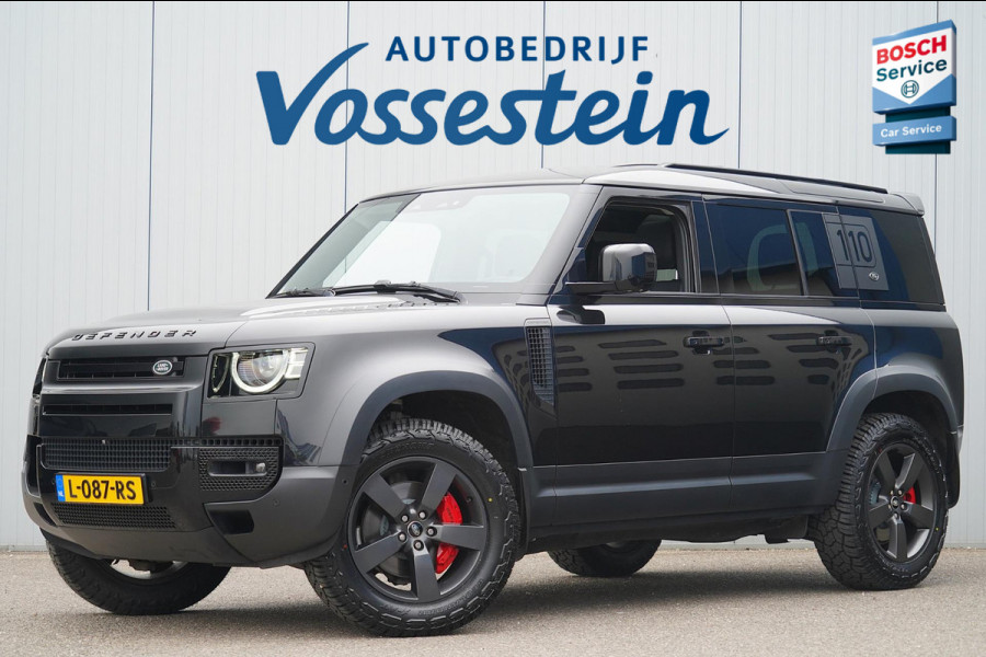 Land Rover Defender 110 3.0 P400 110 First Edition / Incl. BTW / Schuifdak / Elek. Trekhaak / 360 Camera / Meridian Sound