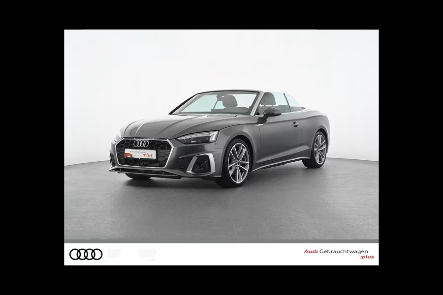Audi A5 Cabriolet 40 Tfsi S-LINE S-Tronic (150kW/204pk) ** MATRIX, VIRTUAL, NEKVERW, B&O, 19-inch LMV,  ALARM ** 1e EIG - Slechts 20.420km (!)  ** ** INFORMEER OOK NAAR ONZE AANTREKKELIJKE FINANCIAL-LEASE TARIEVEN **