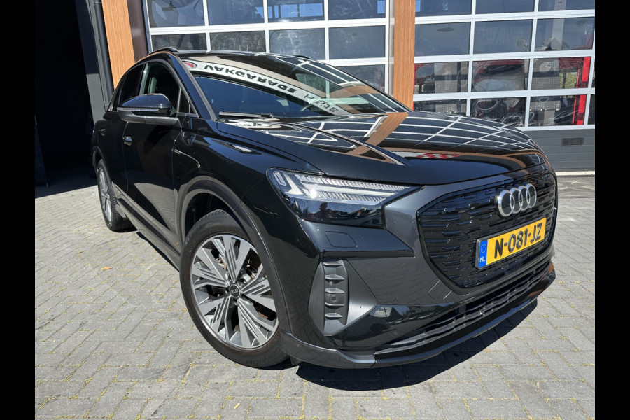 Audi Q4 e-tron 40 Launch edition Advanced Plus 77 kWh | Panoramadak | Sonos | Black optic pakket | NL-Auto |
