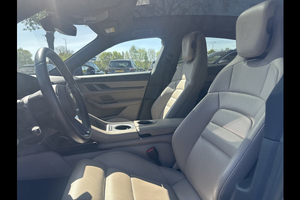 Porsche Taycan Cross Turismo 93 kWh / SOH 93,7% / Panoramadak / 360Camera / Luchtvering / Sportchrono / 20'' / Warmtepomp / Stoelverwarming 4x / DAB / CarPlay / Cruise Control