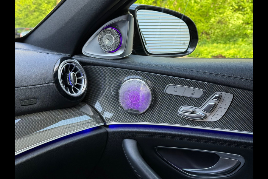 Mercedes-Benz E-Klasse AMG 63 4MATIC Premium Plus Downpipe 612pk+ l Headup l Matzwart Wrap l Burmester l Memory+Stoelkoeling l