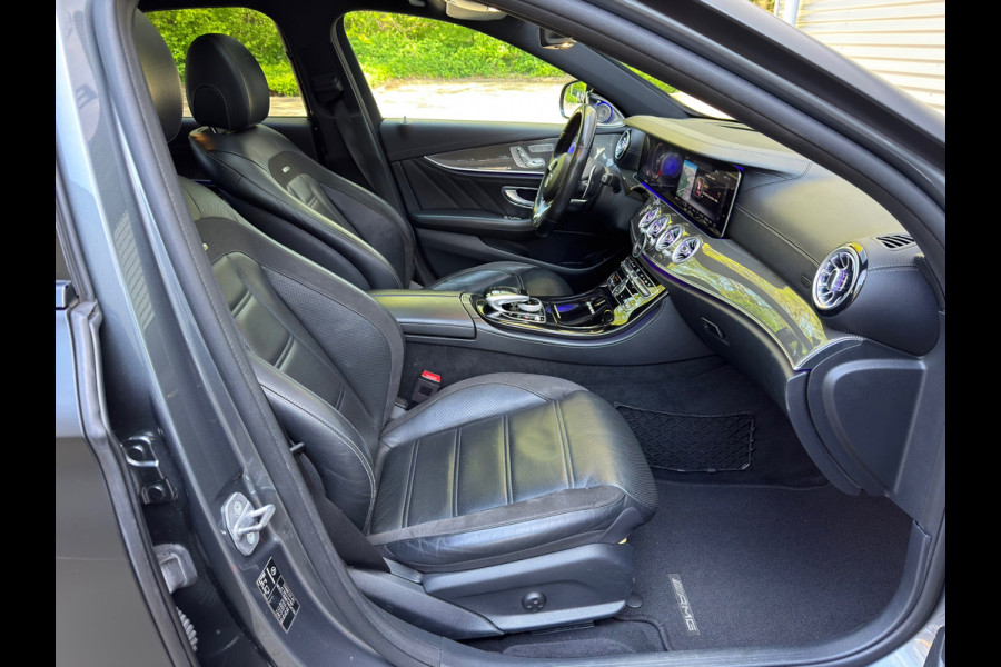 Mercedes-Benz E-Klasse AMG 63 4MATIC Premium Plus Downpipe 612pk+ l Headup l Matzwart Wrap l Burmester l Memory+Stoelkoeling l
