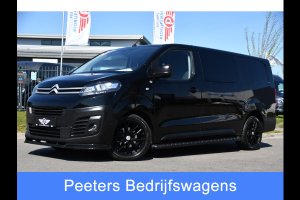 Citroën Jumpy 2.0 BlueHDI 145 L3 Black Edition 360 Camera, Cruise, Carplay , Stoelverwarming, 145pk, Trekhaak,  6 Zits, Multimedia, Uniek!