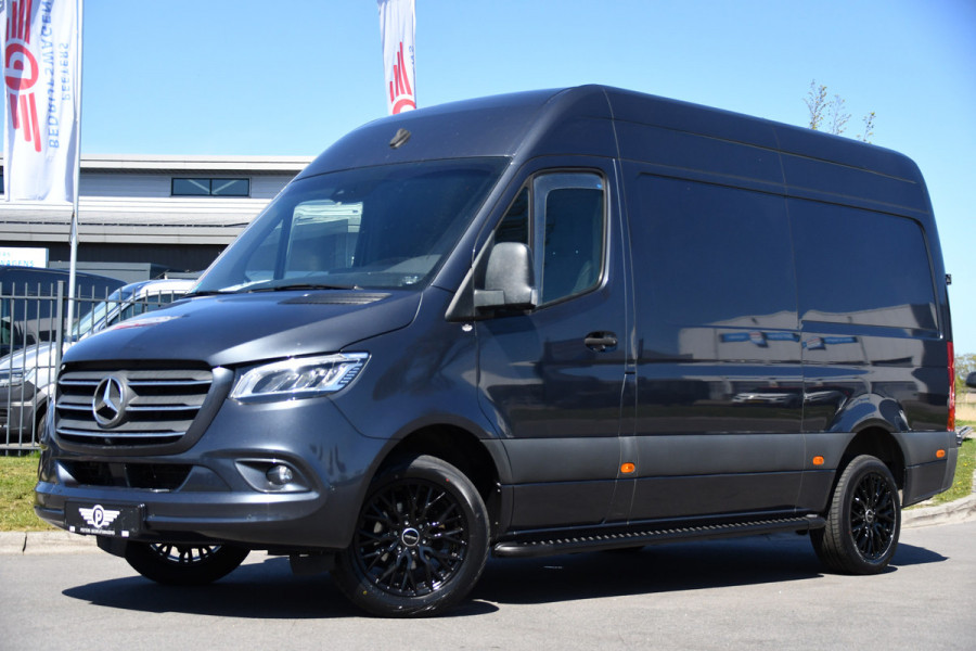 Mercedes-Benz Sprinter 319 V6 3.0 CDI L2H2 PB Edition Cruise, 360 Camera, Carplay, LED, 3500kg Trekhaak, 10,5'' Mbux, 190pk, Automaat, Voorruit verwarming, Uniek!