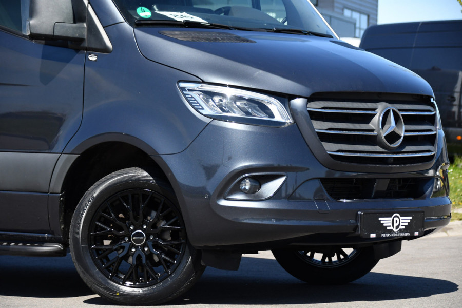 Mercedes-Benz Sprinter 319 V6 3.0 CDI L2H2 PB Edition Cruise, 360 Camera, Carplay, LED, 3500kg Trekhaak, 10,5'' Mbux, 190pk, Automaat, Voorruit verwarming, Uniek!
