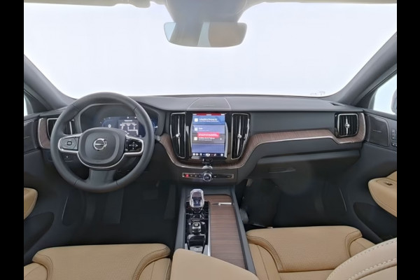 Volvo XC60 2.0 T8 Hybrid AWD Plus Bright (335kW/455PK) BEIGE LEDER, LUCHTV, PANO, TREKH, 21-inch LMV ** Slechts 9.090km. ** ** INFORMEER OOK NAAR ONZE AANTREKKELIJKE FINANCIAL-LEASE TARIEVEN **