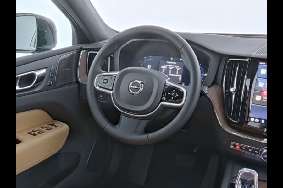 Volvo XC60 2.0 T8 Hybrid AWD Plus Bright (335kW/455PK) BEIGE LEDER, LUCHTV, PANO, TREKH, 21-inch LMV ** Slechts 9.090km. ** ** INFORMEER OOK NAAR ONZE AANTREKKELIJKE FINANCIAL-LEASE TARIEVEN **