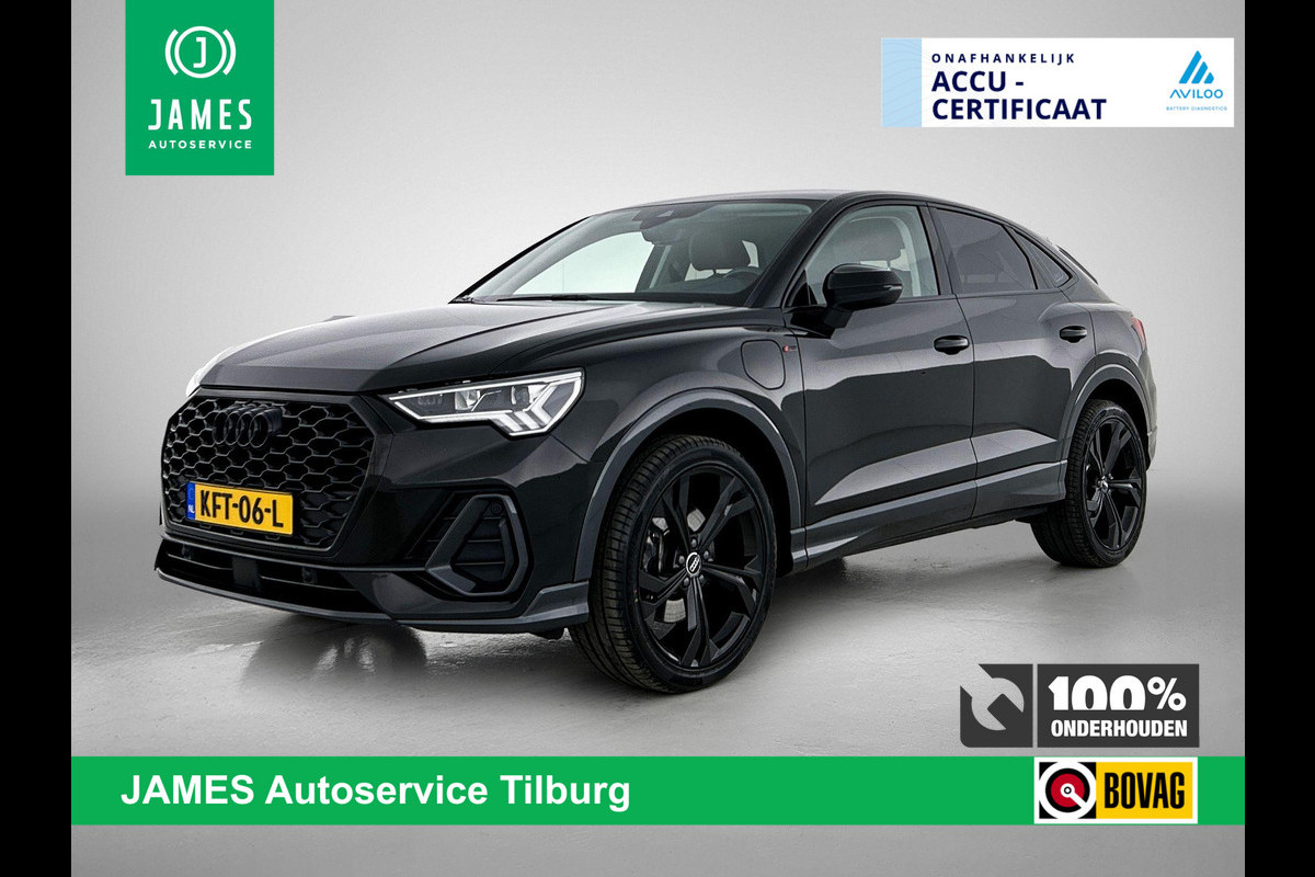 Audi Q3 Sportback 45 TFSI e Plug-In Hybrid S Line BLACK-LINE | VIRTUAL | CAMERA | EL-ACHTERKLEP