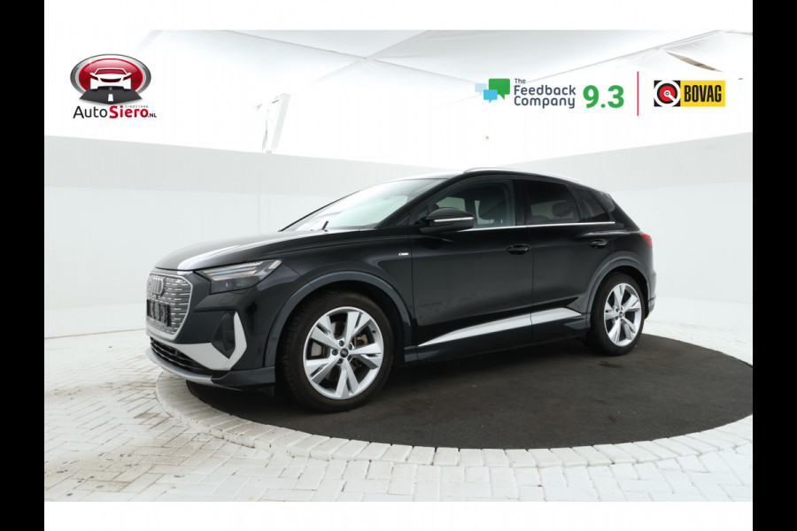 Audi Q4 e-tron 45 quattro S edition 77 kWh 265PK, S-line! Leer, Climate,