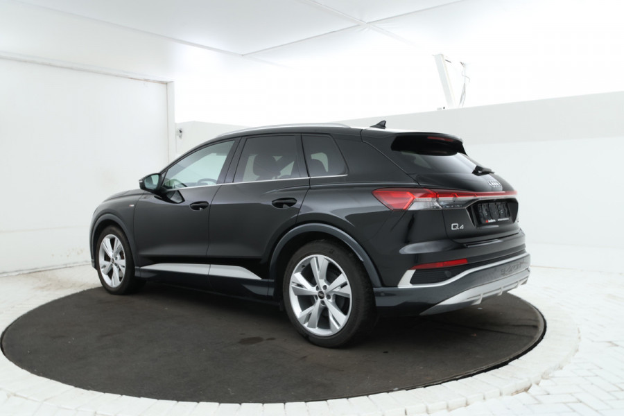 Audi Q4 e-tron 45 quattro S edition 77 kWh 265PK, S-line! Leer, Climate,